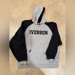 Allen Iverson Reebok sweatshirt Y2K Philadelphia 76rs
